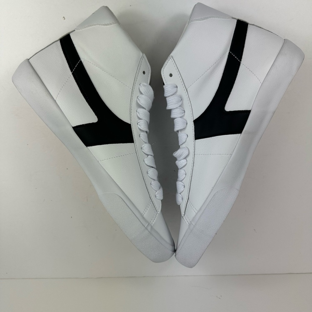 Men's William Rast Empire Leather High Sneaker Size 12 - Picture 6 of 10